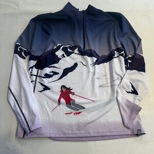 Krimson Klover First Tracks base layer top L NWT